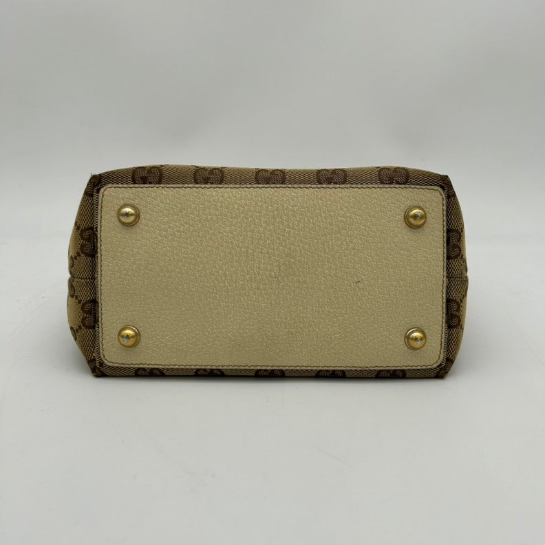Gucci Monogram Canvas Shoulder Bag