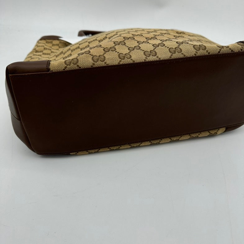 Gucci Monogram Leather Mini Tote