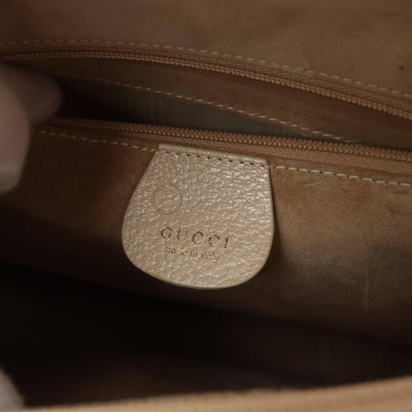 Gucci Leather Top Handle Shoulder Bag