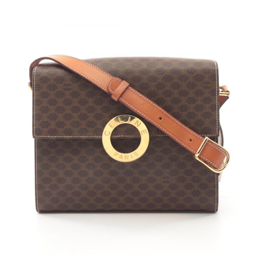 Luxury CELINE Macadam Shoulder Bag