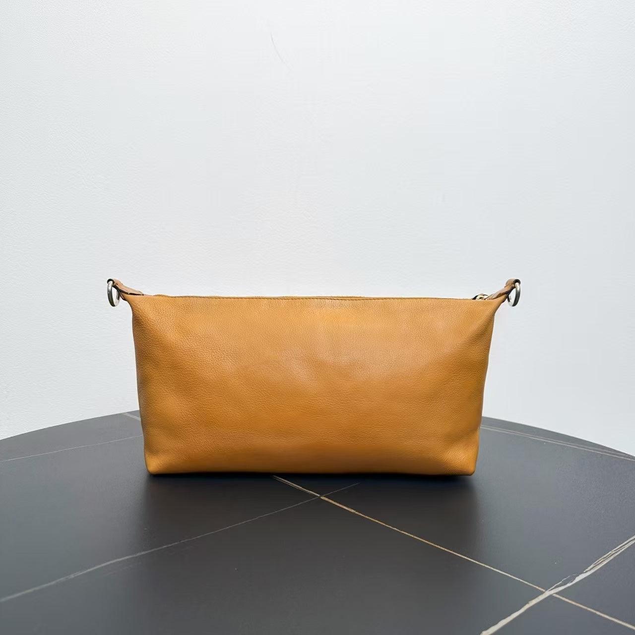 Luxury CELINE  Tan Leather Shoulder Bag