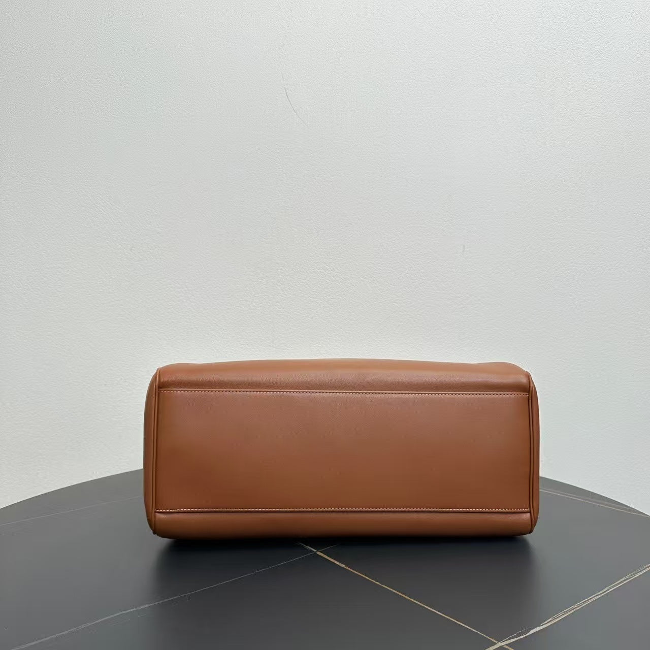 Luxury CELINE Brown Leather Large Tote Bag -