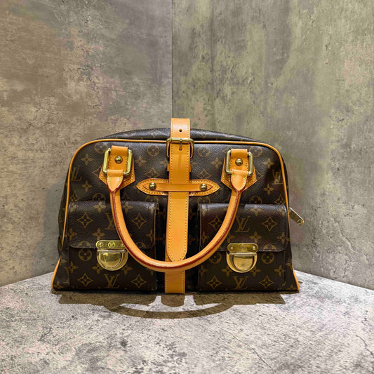 ???Louis Vuitton manhattan tote bag