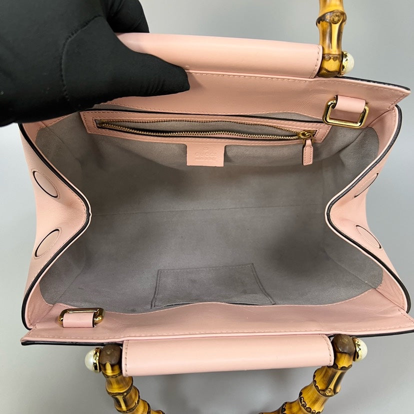 Gucci   Nymphaea Bag Pink Top Handle Bag