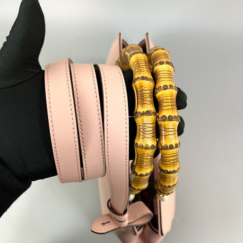 Gucci   Nymphaea Bag Pink Top Handle Bag