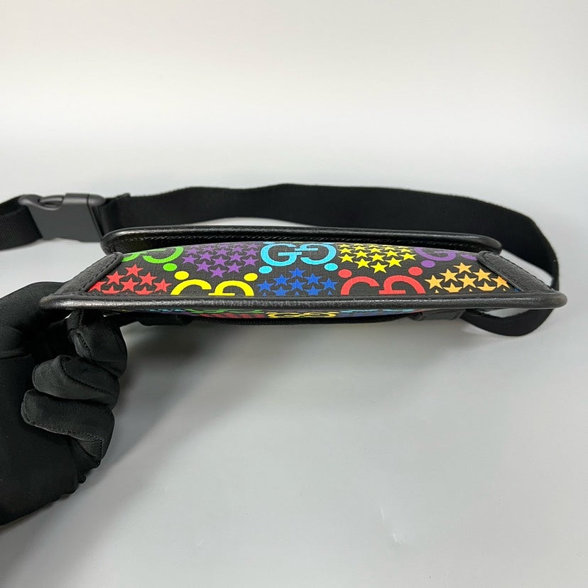 Gucci Psychedelic Belt Bag in Multicolor -   Gucci GG Multicolor Psychedelic Belt Bag