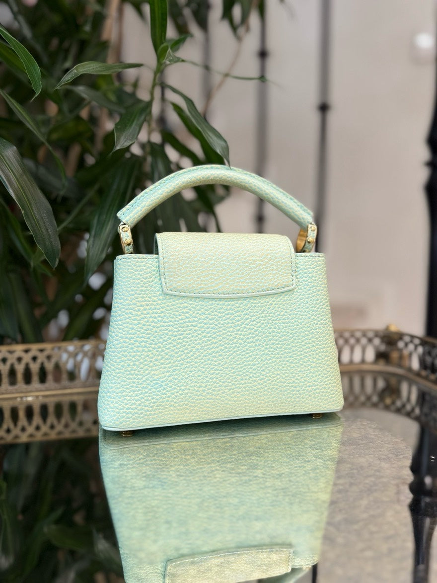 LV Louis Vuitton Capucines Bag 20cm microchip