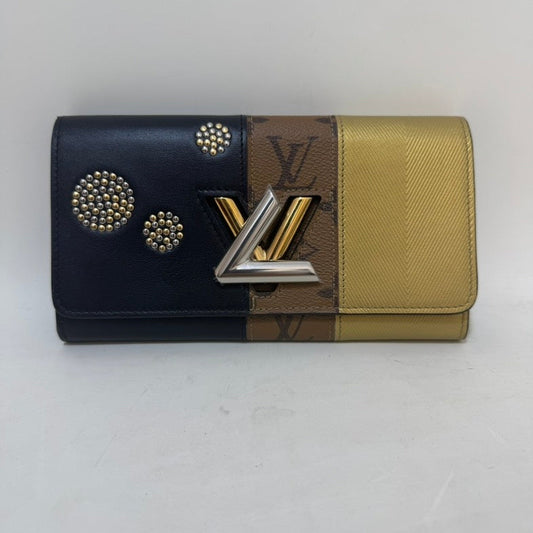 Louis Vuitton Twist WOC Black Leather Crossbody Bag
