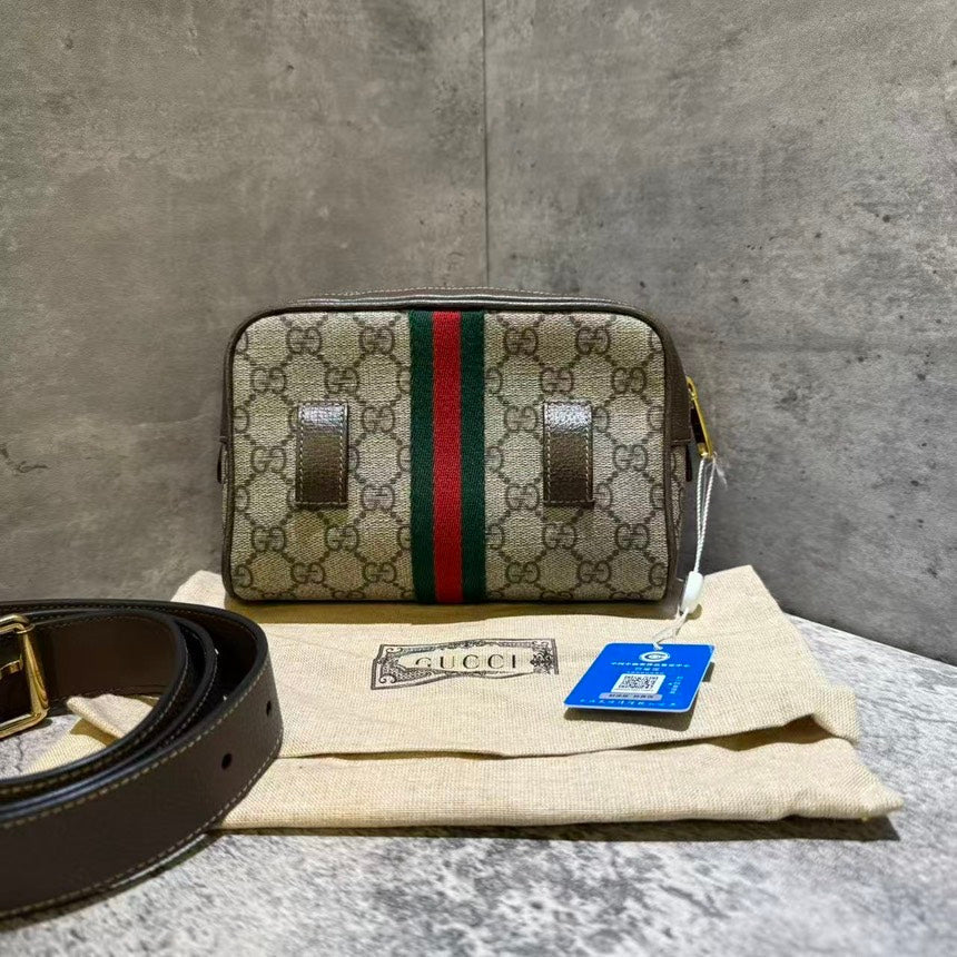 ????? gucci bumbag monogram