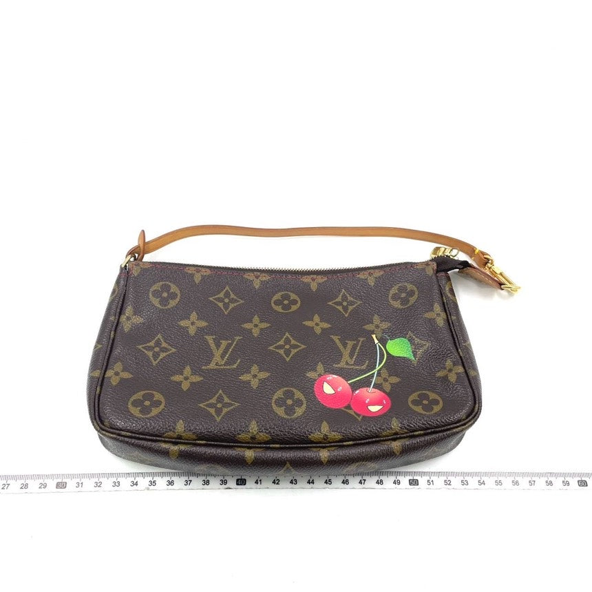 Louis Vuitton Pochette Accessories Cherry Monogram Small Handbag