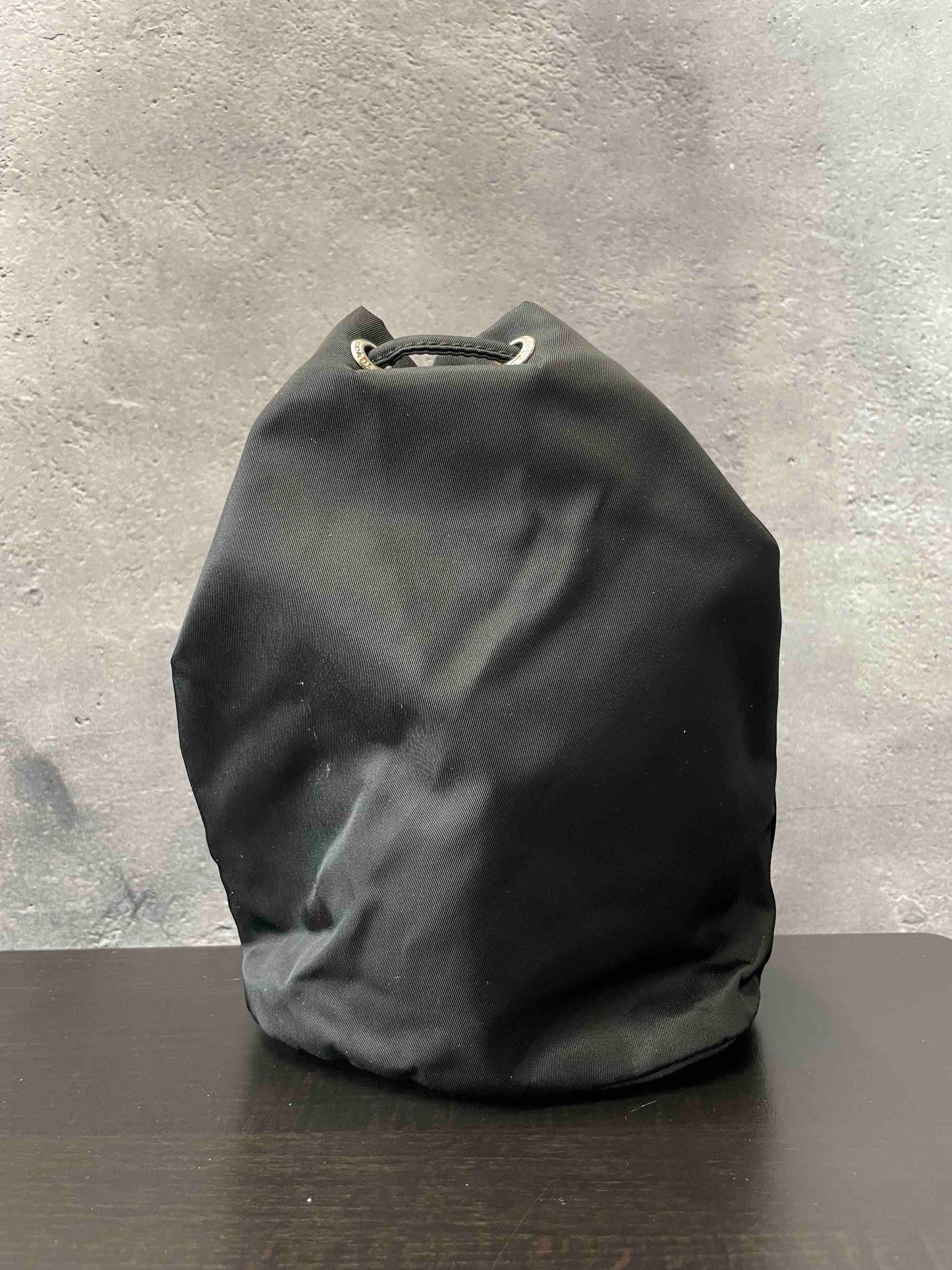Prada Nylon Drawing Bag JZ38030300 Black Bucket Bag