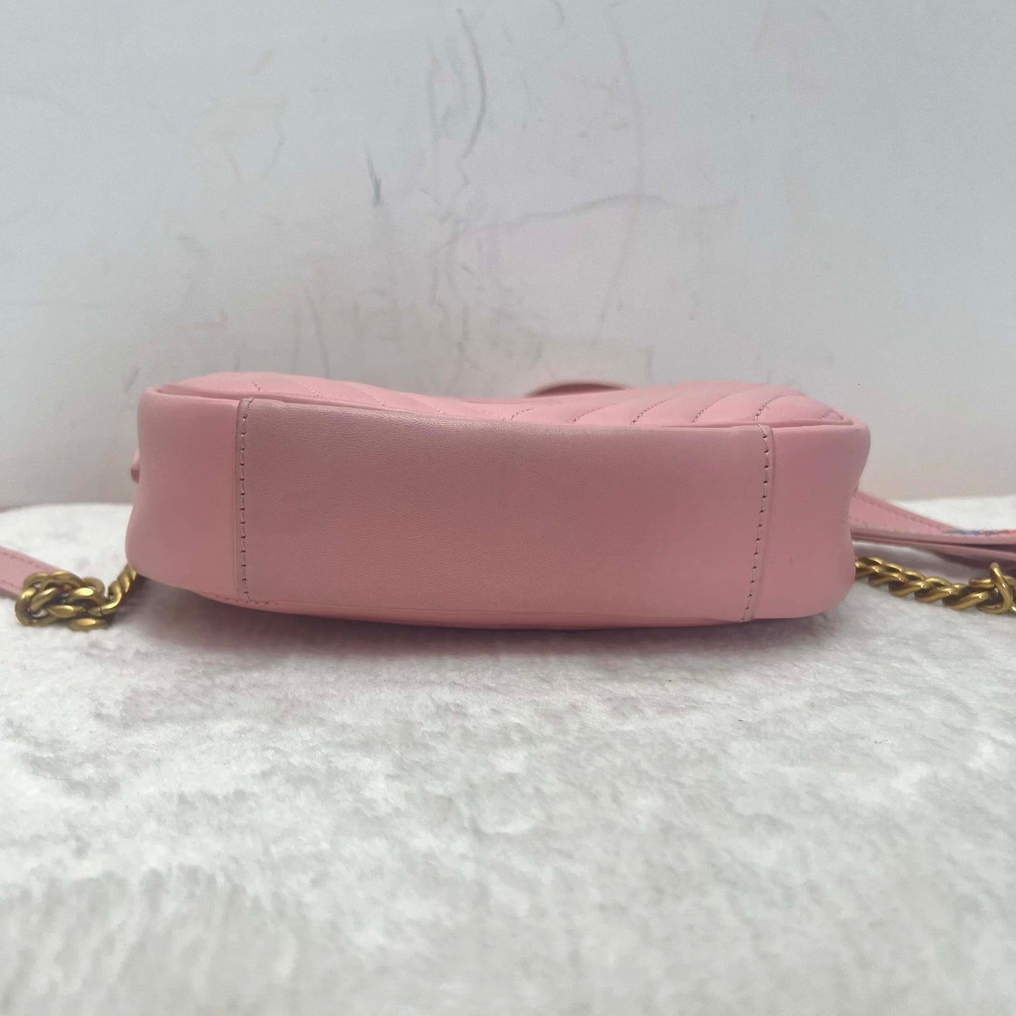 TT!  Louis Vuitton BJ1101904065 New Wave Camera Bag Sakura Pink Cowhide Shoulder Bag