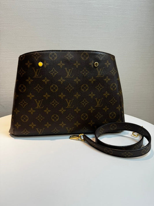 Louis Vuitton Trocadero Monogram Brown Crossbody Bag