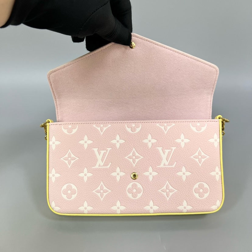 Louis Vuitton Pochette Felicie Chip Bag 22x12cm XJ11009