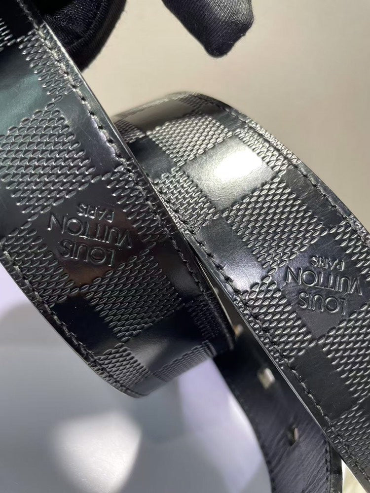 Louis Vuitton Damier Graphite Belt Size 95