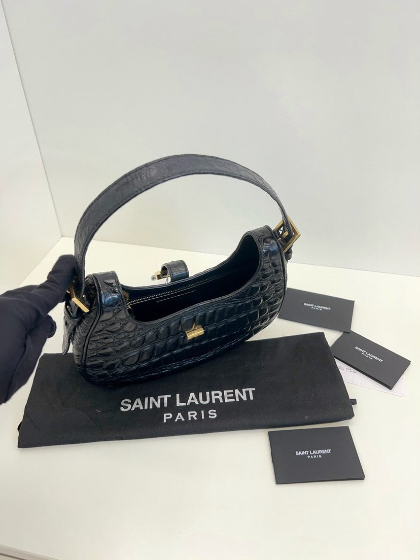 YSL Saint Laurent Hobo Bag 24x17x6cm 118122