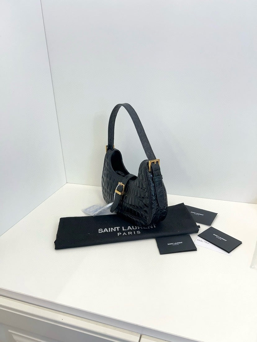 YSL Saint Laurent Hobo Bag 24x17x6cm 118122