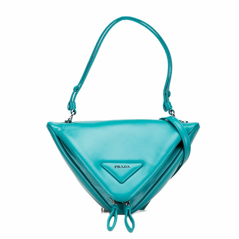 Prada Triangle Padded Nappa 2way Bag