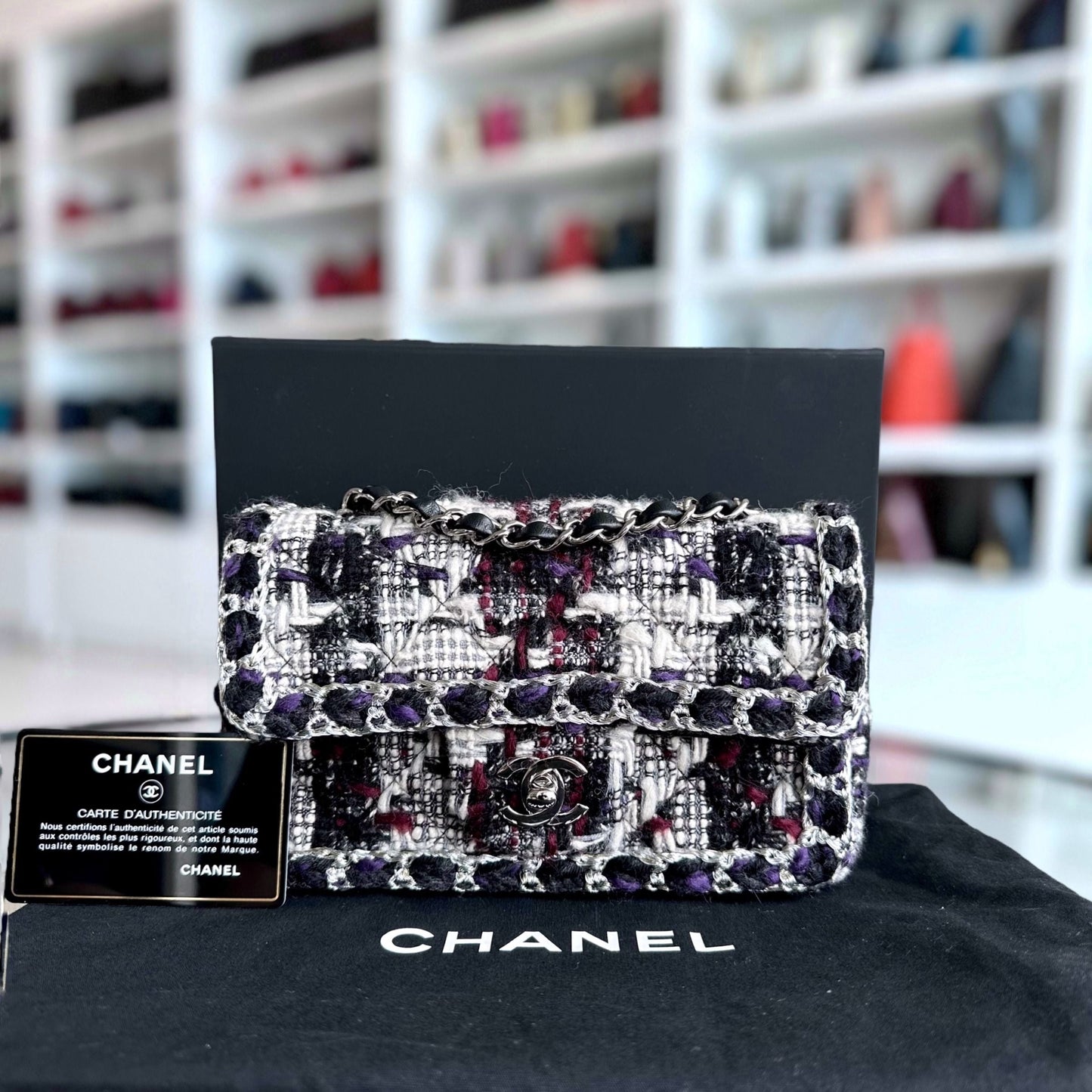 Chanel Classic Flap Mini Shoulder Bag - EworeBags