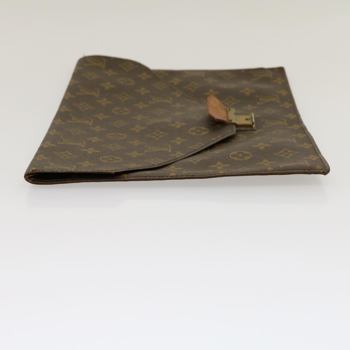 LOUIS VUITTON Monogram Posh plate Briefcase M53522 LV Auth rd2176
