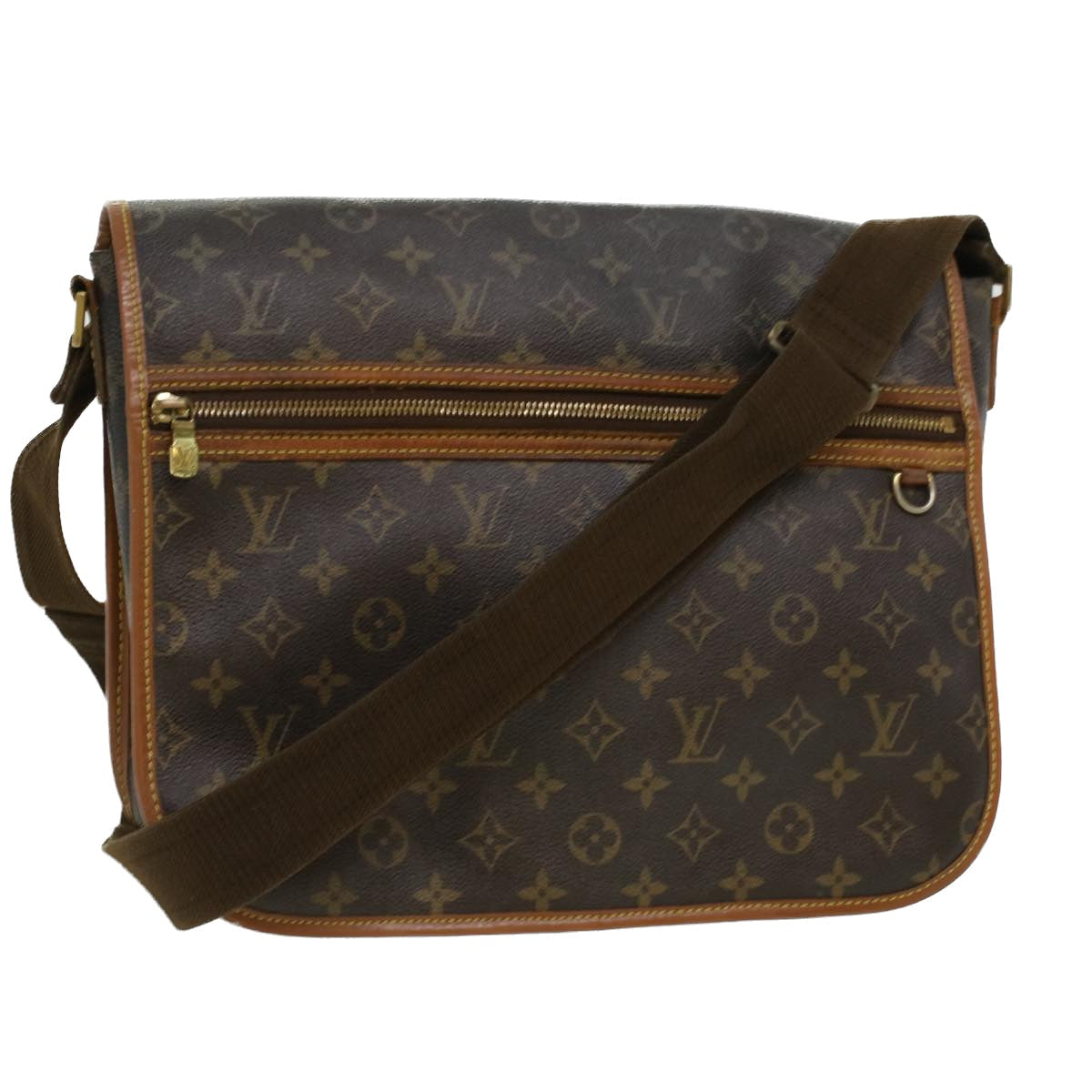 LOUIS VUITTON Monogram Messenger Bosphore GM Shoulder Bag LV Auth rd3941