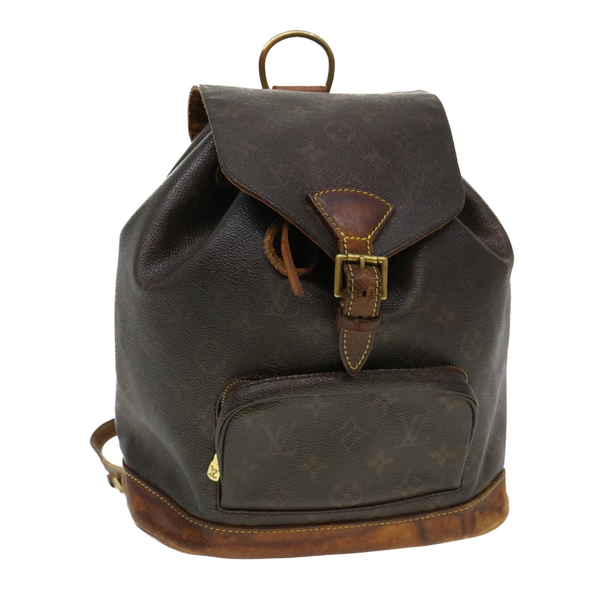 LOUIS VUITTON Monogram Montsouris MM Backpack M51136 LV Auth rd4445