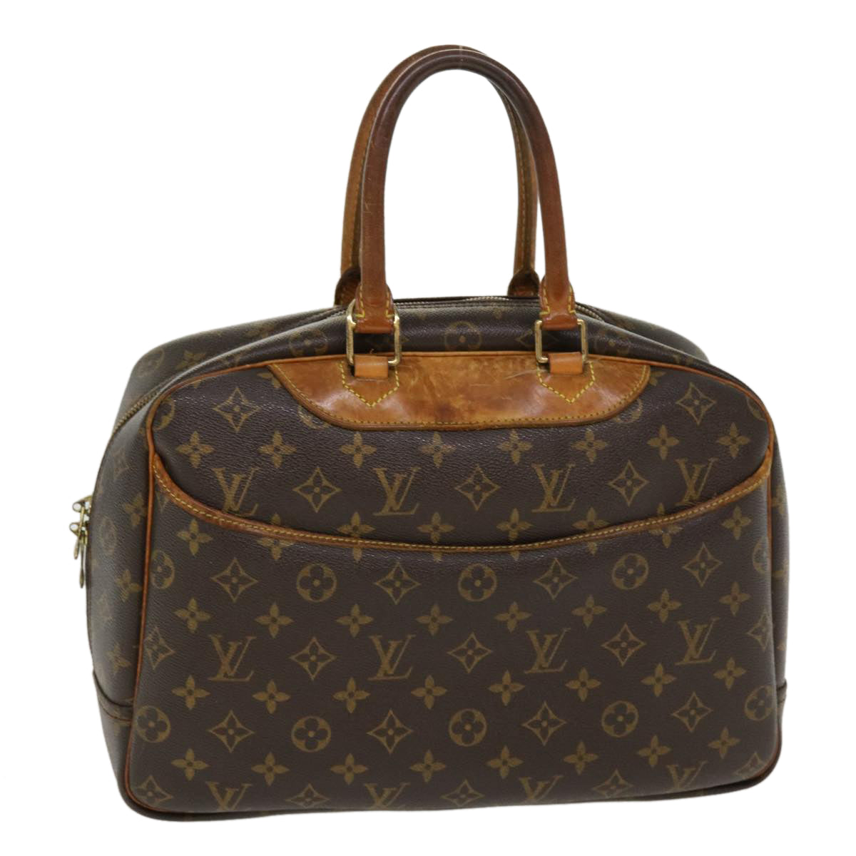 LOUIS VUITTON Monogram Deauville Hand Bag LV rd4491