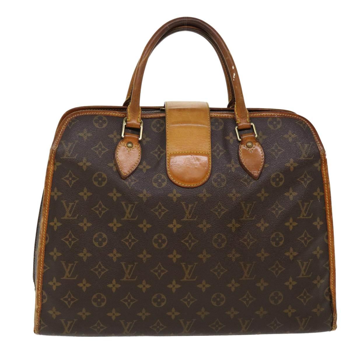 LOUIS VUITTON Monogram Rivoli Hand Bag LV rd4647