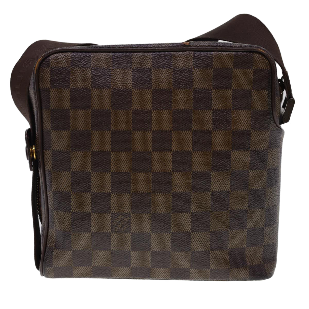 LOUIS VUITTON Damier Ebene Olaf PM Shoulder Bag N41442 LV rd4775