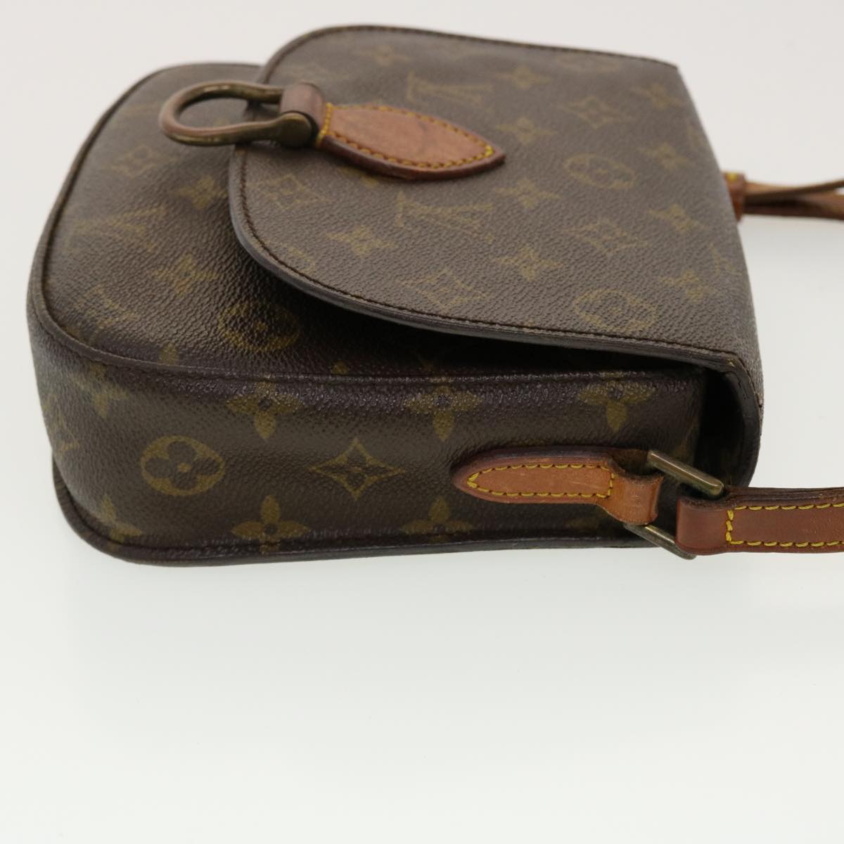 LOUIS VUITTON Monogram Saint Cloud MM Shoulder Bag M51243 LV Auth rd4828
