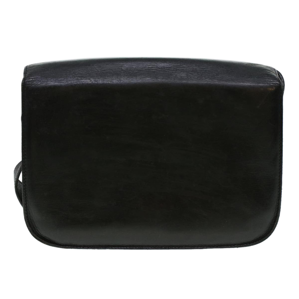 Luxury CELINE Horse Carriage Shoulder Bag Leather Black  rd5032