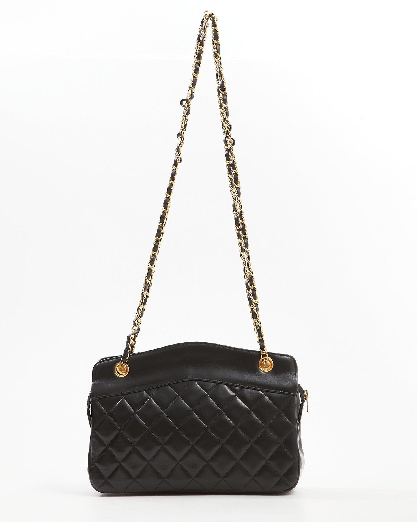 Chanel Black   Lambskin 24K GHW Chain Bag