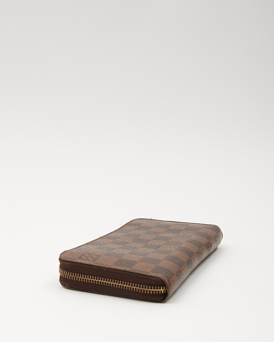 Louis Vuitton Damier Ebene Canvas Zippy Wallet