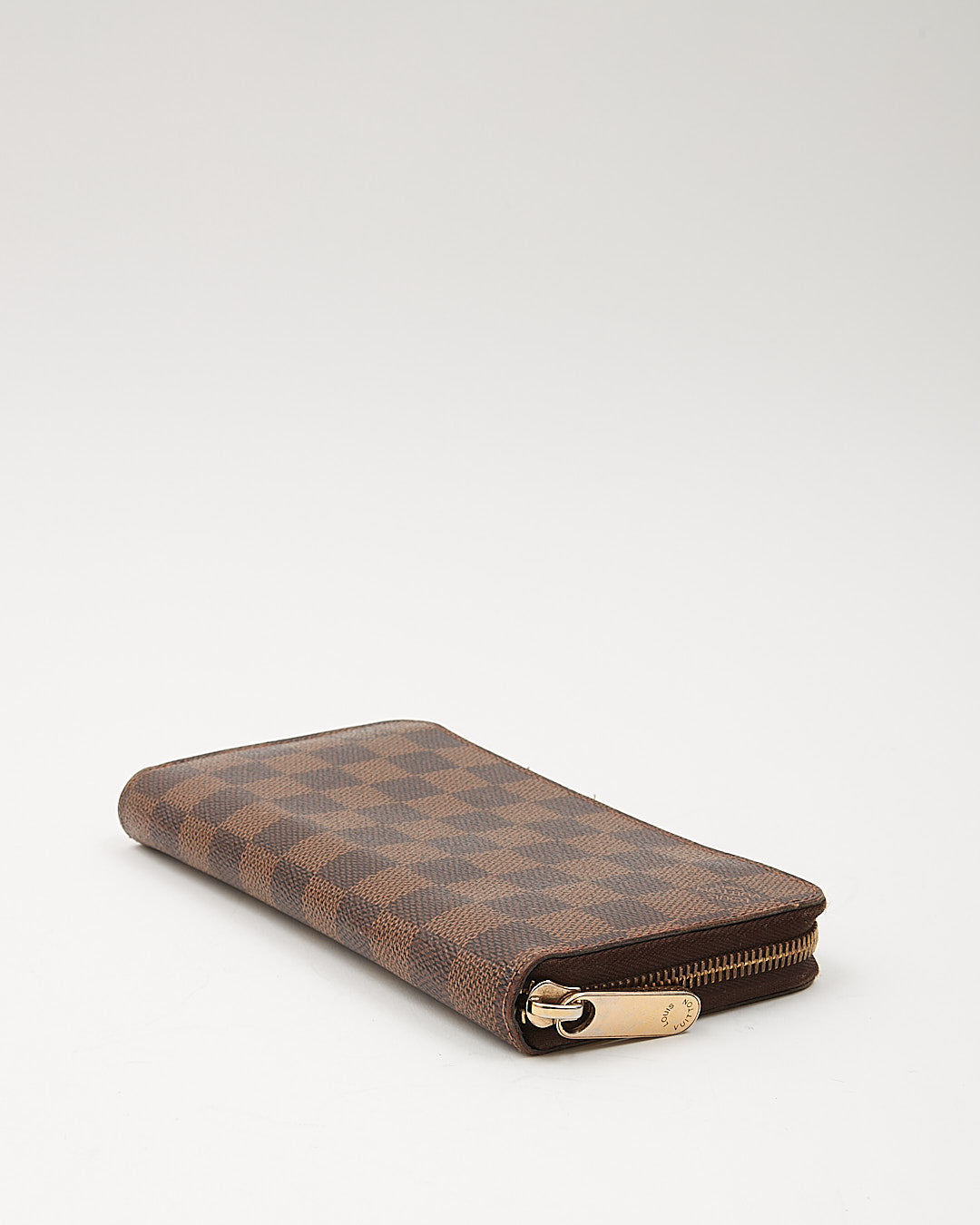 Louis Vuitton Damier Ebene Canvas Zippy Wallet