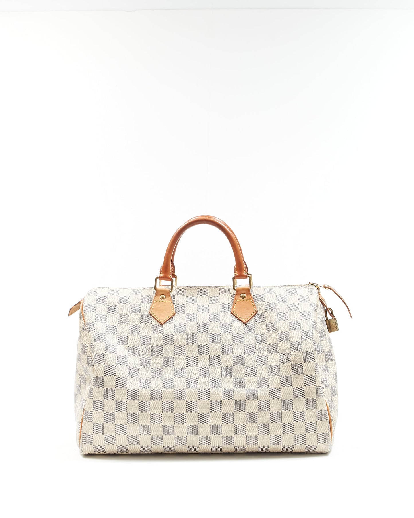 Louis Vuitton Damier Azur Canvas Speedy 35 Bag