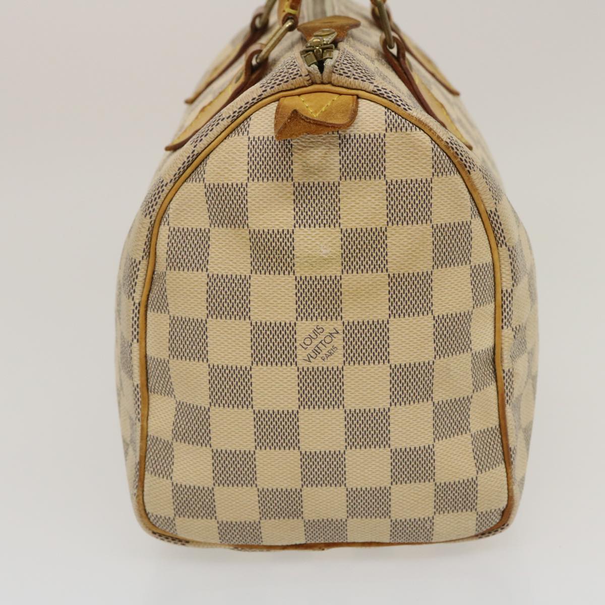 LOUIS VUITTON Damier Azur Speedy 25 Hand Bag N41534 LV Auth rh110