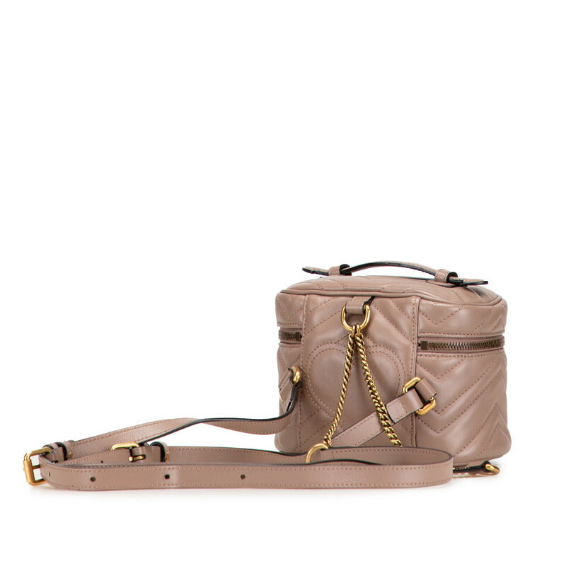 Gucci GG Marmont Leather Backpack