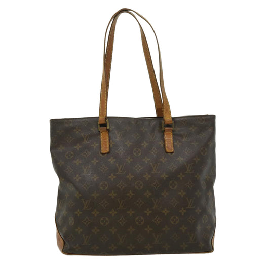 LOUIS VUITTON Monogram Cabas Mezzo Tote Bag LV Auth rz450