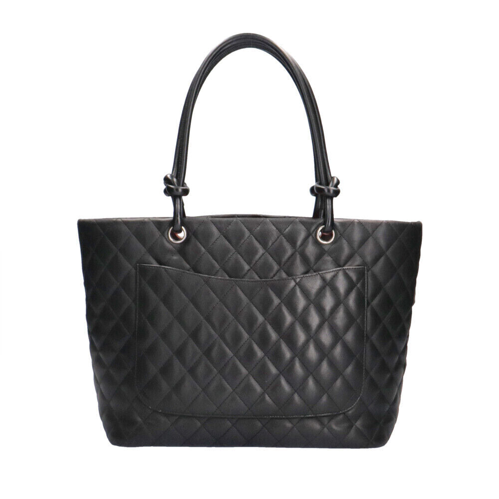 CHANEL Large tote Tote Bag A25167 Calfskin Cambon