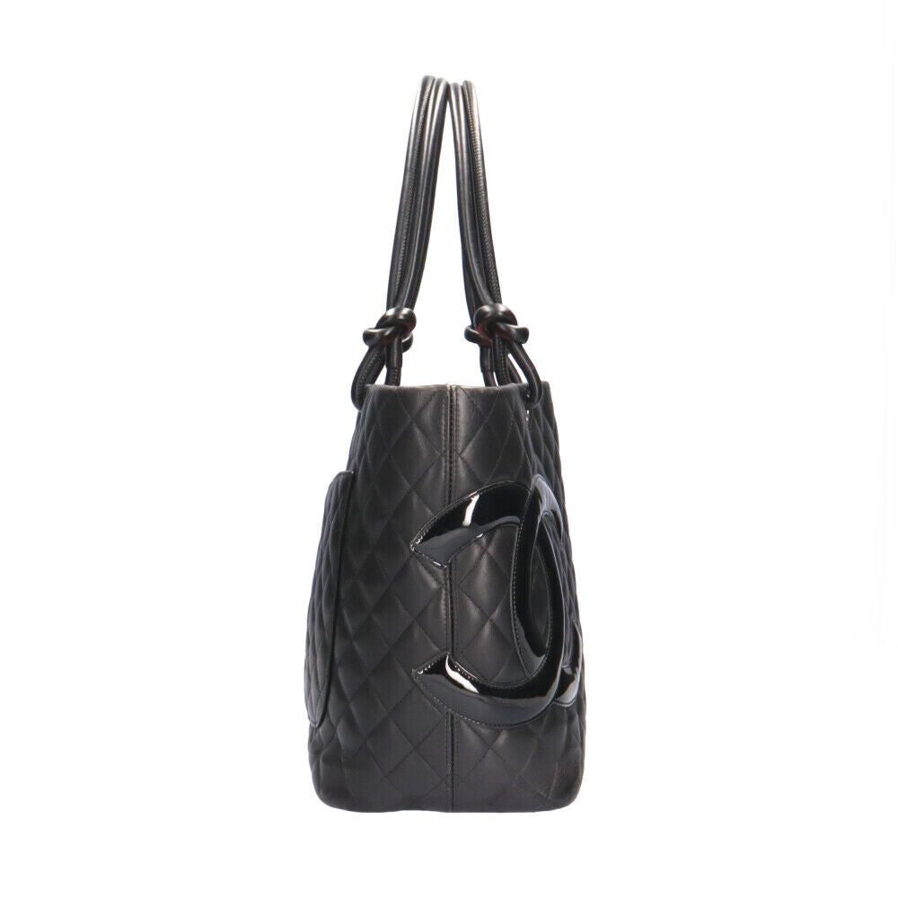 CHANEL Large tote Tote Bag A25167 Calfskin Cambon