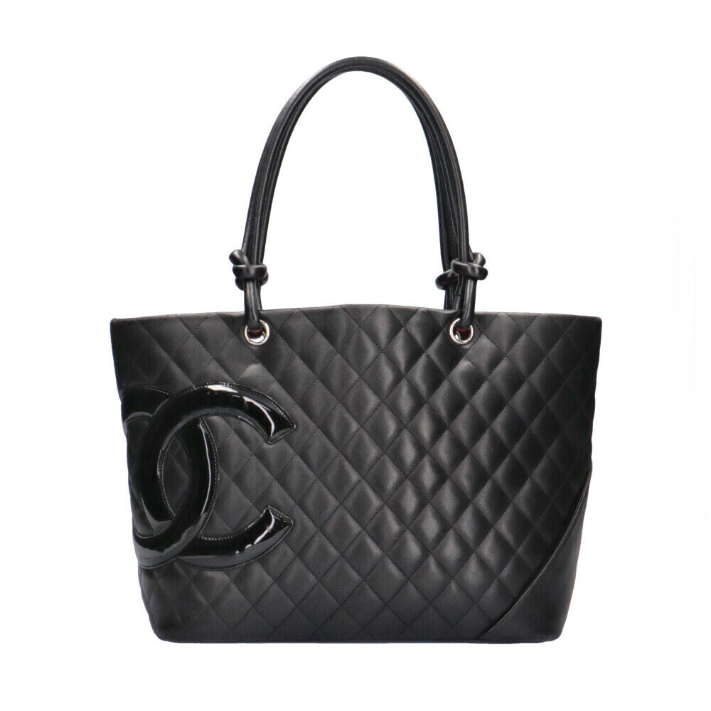 CHANEL Large tote Tote Bag A25167 Calfskin Cambon