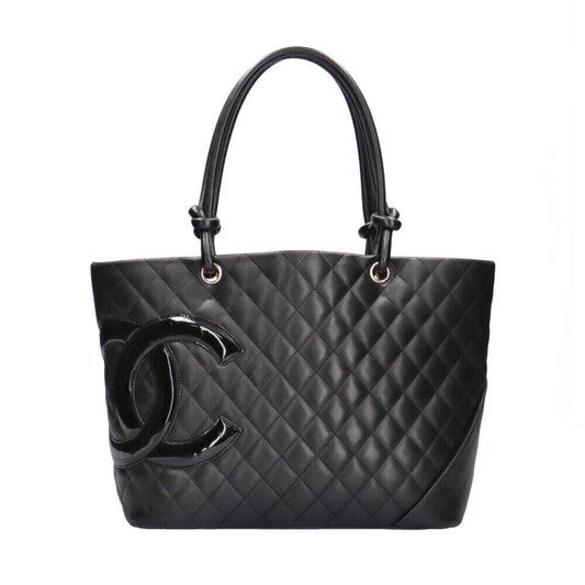 CHANEL Large tote Tote Bag A25167 Calfskin Cambon