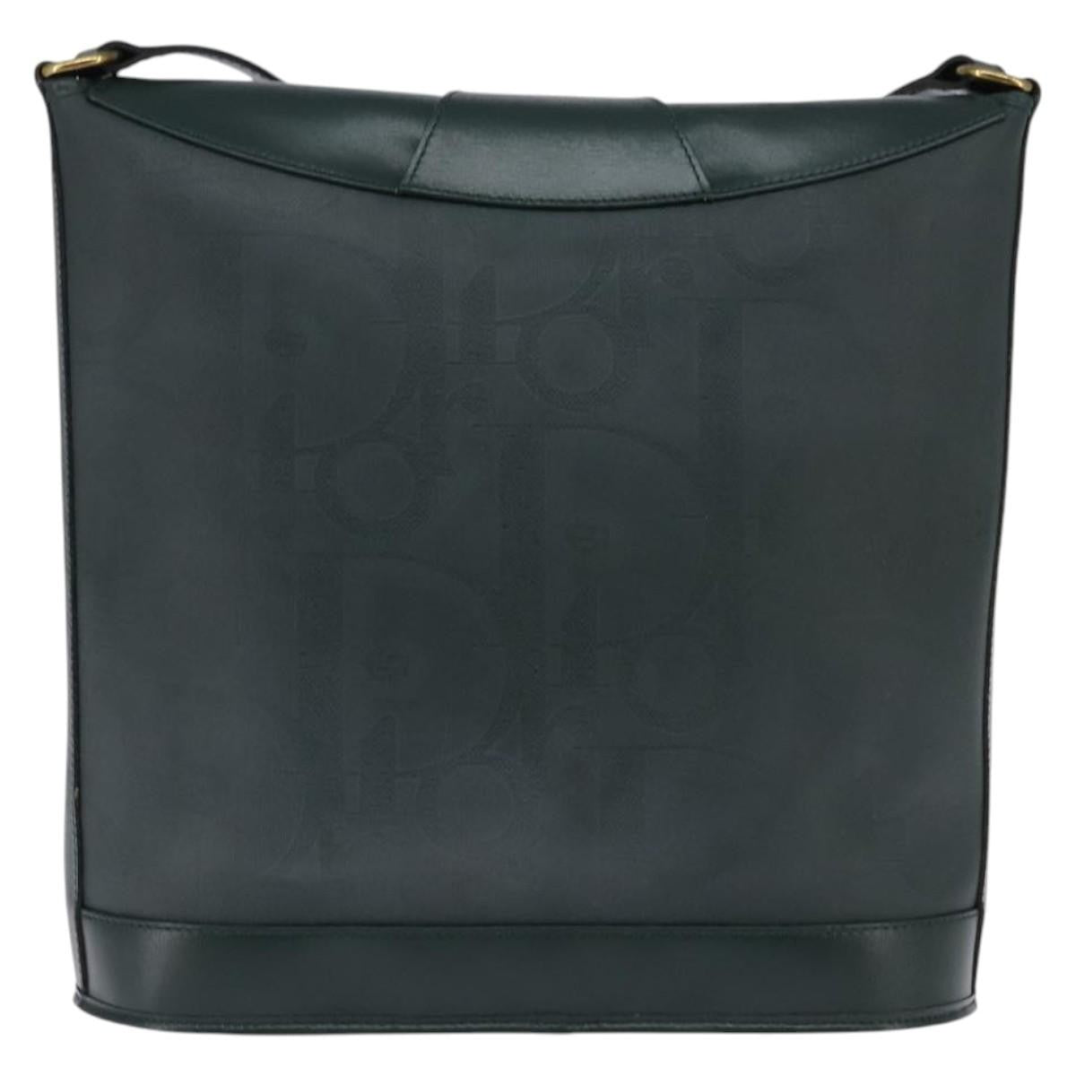 Christian Dior   Trotter Crossbody Bag Canvas Green Canvas Shoulder Bag Bag ()