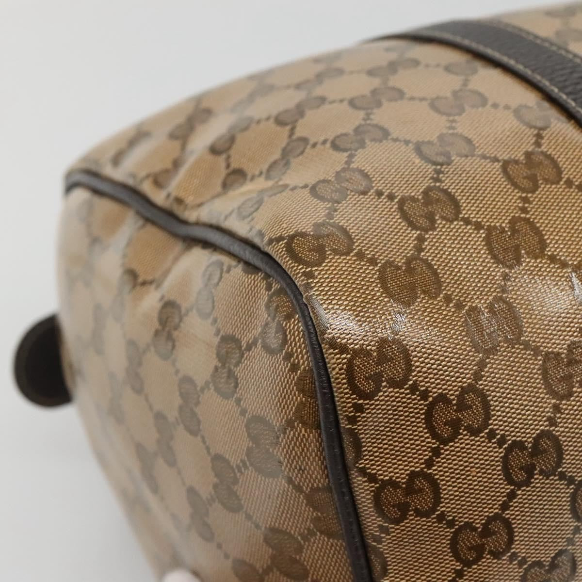 Gucci Joy Boston Bag Gg Imprime Beige Canvas Travel Bag Bag ( )
