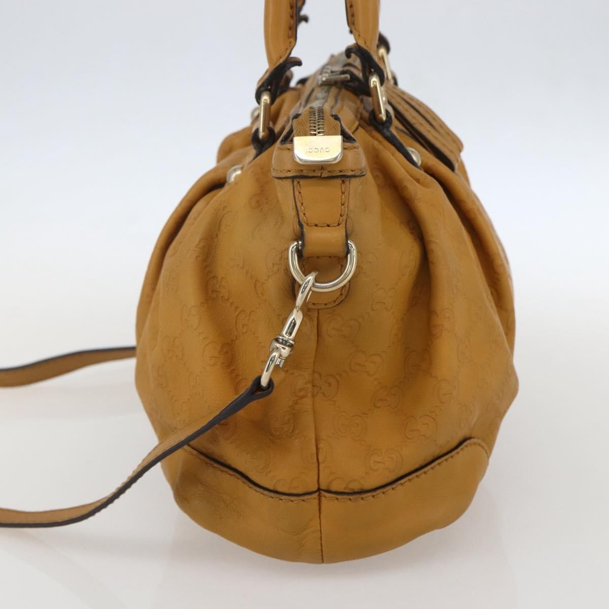 Gucci Sukey Top Handle Satchel Guccissima Leather Brown Leather Handbag ( )