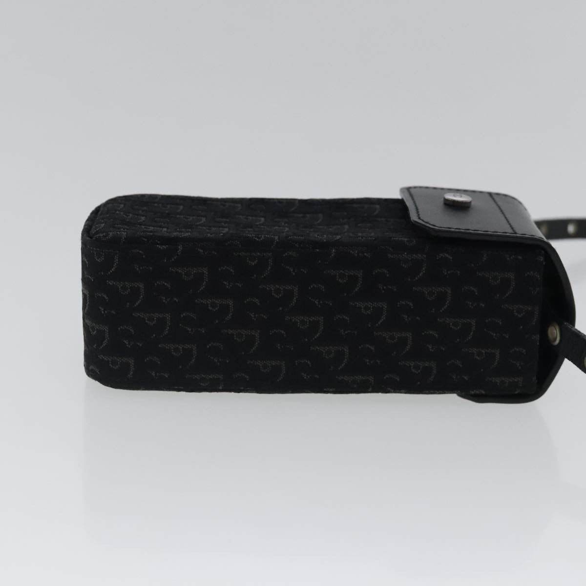 Christian Dior   Trotter Pouch Diorissimo Canvas Black Canvas Clutche & Pouche Bag ()