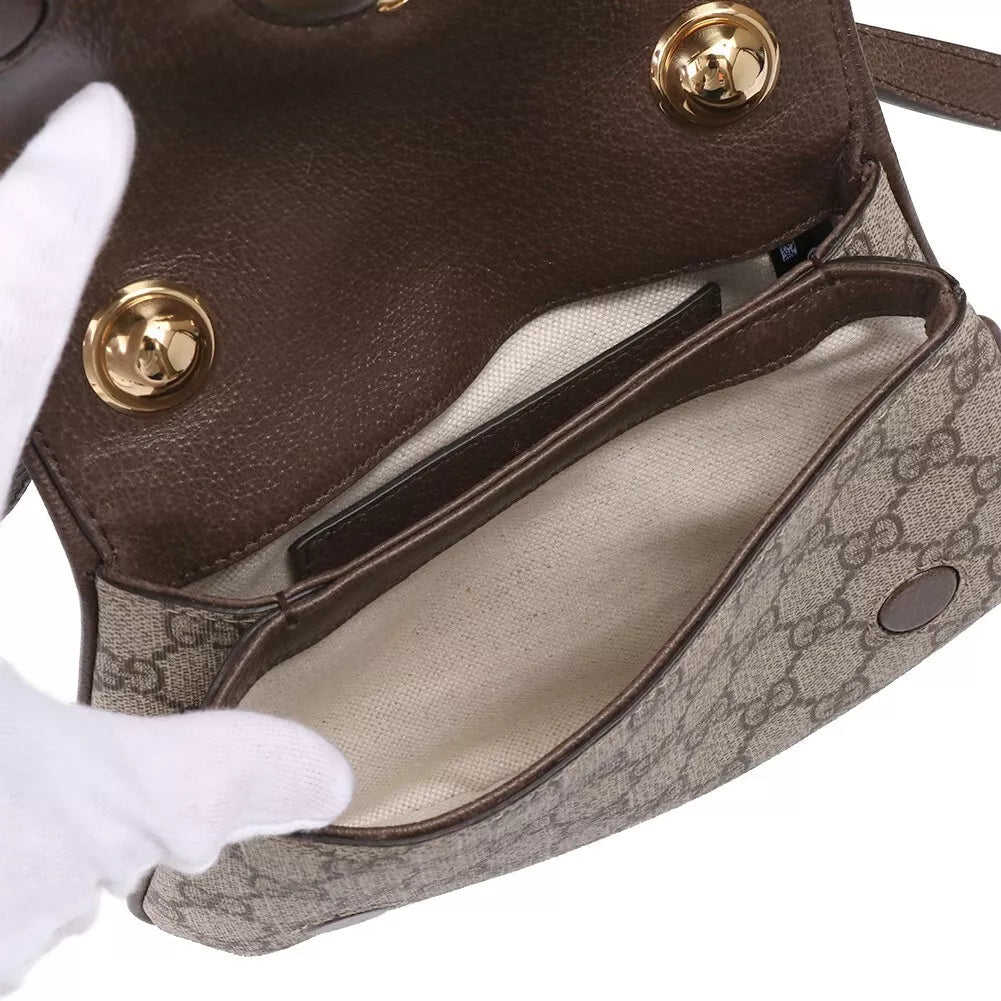 Gucci Leather Mini Shoulder Bag