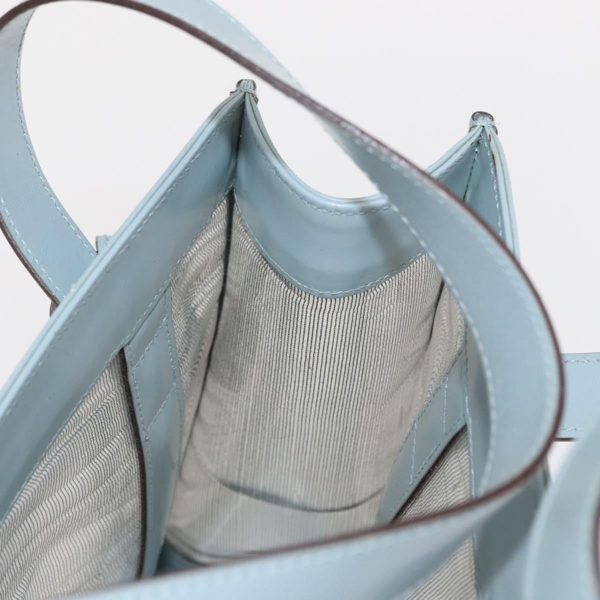 Gucci   Tote Leather Blue Leather Tote Bag Bag ( )