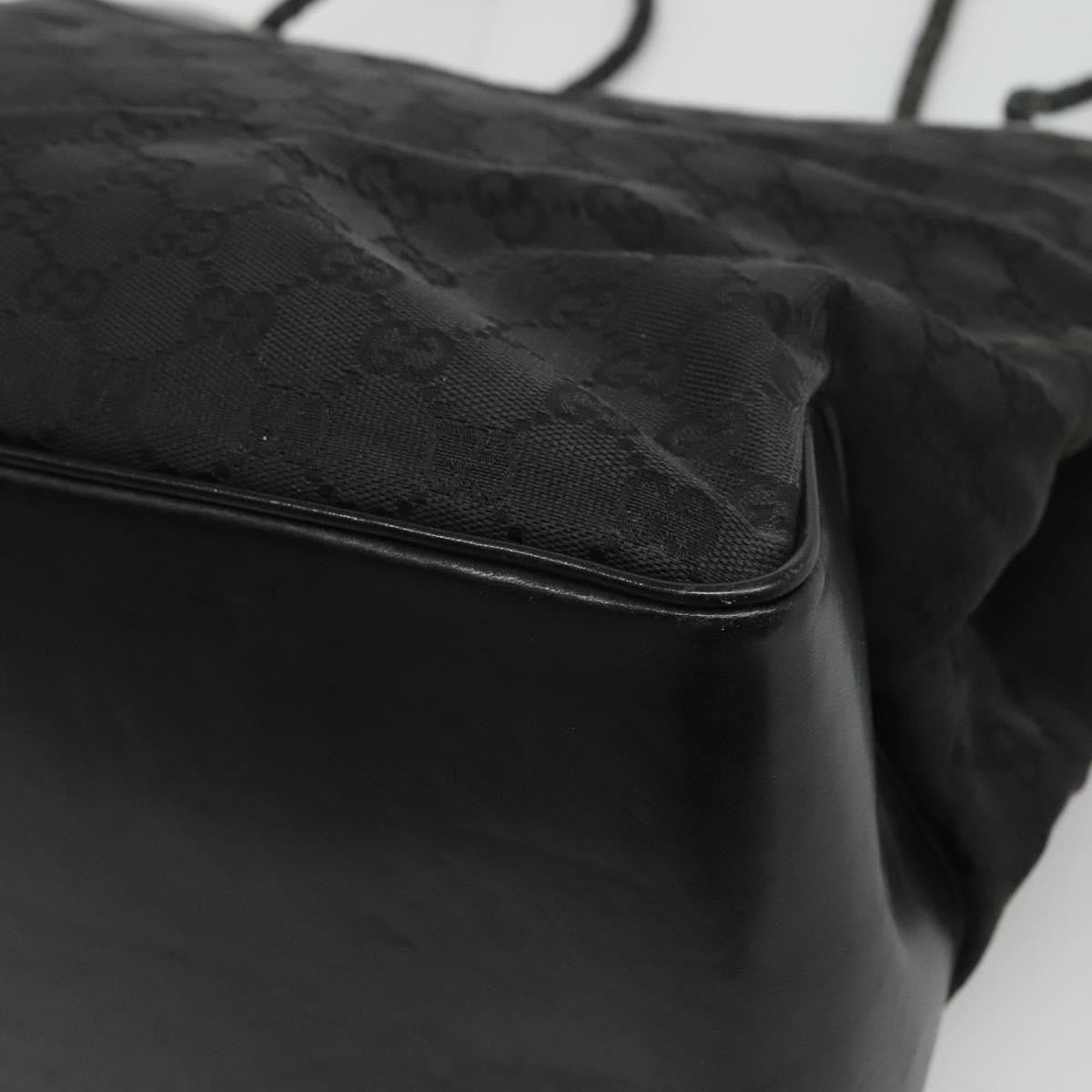 Gucci Gg Canvas Bag Canvas Black Canvas Tote Bag Bag ( )