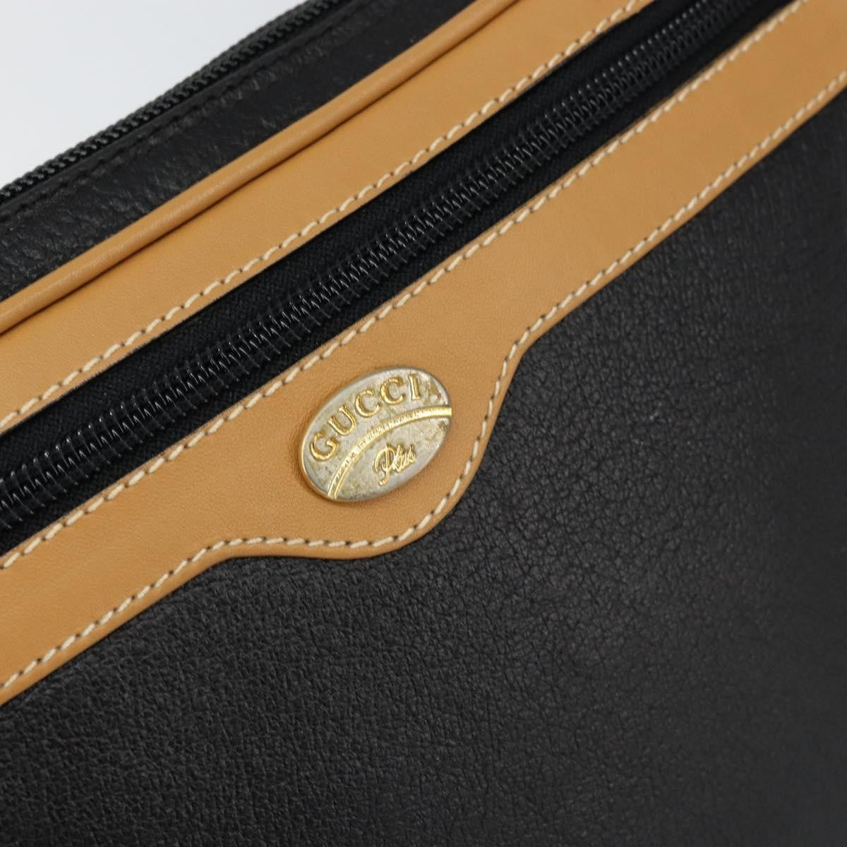 Gucci   Clutch Bag Leather Black Leather Clutche & Pouche Bag ( )